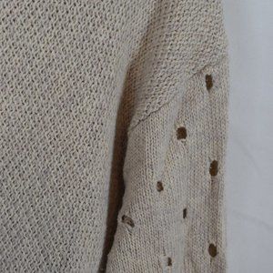 #144 Moth Sweater Cutout Sleeves
